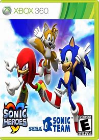 Image result for Sonic Heros Xbox Case