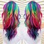 Image result for Rainbow Hair