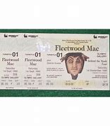 Image result for Fleetwood Mac Concert Tickets Printable