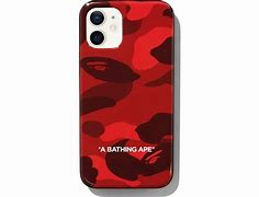 Image result for Red OtterBox BAPE Case iPhone SE