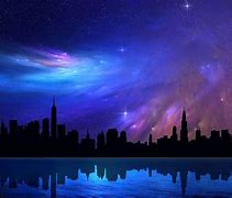 Image result for Beautiful Night Sky City