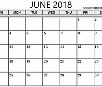 Image result for June 2018 Calendar with Holidays Printable
