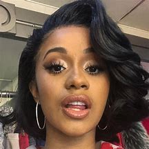 Image result for Cardi B Real Face