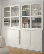 Image result for Cabinet with Sliding Glass Doors