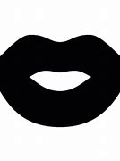 Image result for Lips Silhouette Clip Art