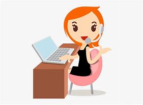 Image result for Call Center Women Animated Picture