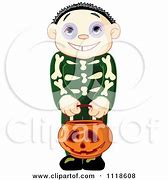 Image result for Halloween Trick or Treat Cartoon Skeleton