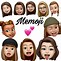 Image result for Me Moji Sticker Waman