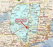 Image result for Upstate New York Map