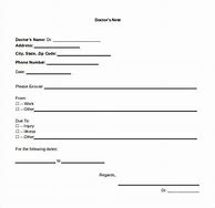 Image result for Fake Doctors Note Template for School