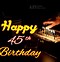 Image result for 45th Birthday Quotes