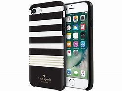 Image result for Kate Spade iPhone Case 7 Plus Black Stripe