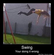 Image result for Sitting On Swing Meme