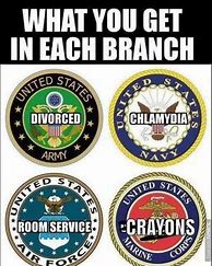 Image result for Military Branches Meme