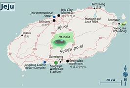 Image result for Jeju South Korea Map