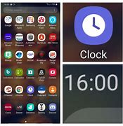 Image result for Samsung Stretced Clock