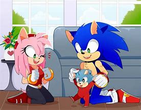 Image result for Sonic and Amy Family