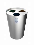 Image result for Steel Trash Bin