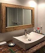 Image result for frame bath mirror