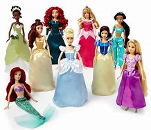 Image result for Disney Princess Dolls Set of 11