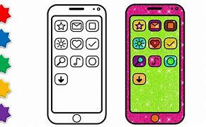 Image result for Phone Drawing for Kids