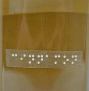 Image result for Braille Labels