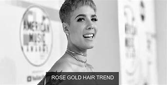 Image result for Coral Rose Gold Hair Color