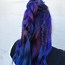 Image result for Galaxy Color Hair Streaks