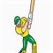 Image result for Animated Cricket Batsman