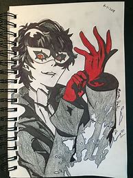Image result for Joker Persona 5 Drawing