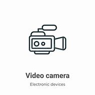 Image result for Video Camera Outline