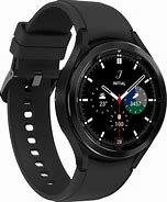 Image result for Samsung Galaxy Watch 4 Classic 46Mm Silver Black Strap