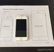 Image result for iPhone 6 Plus Size Print Out