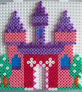 Image result for Disney Castle Perler Beads