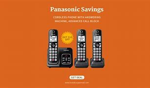 Image result for Panasonic Cordless Phone Sets