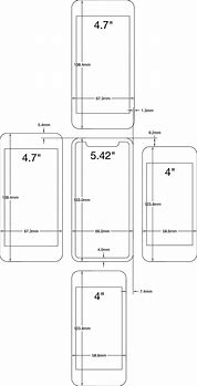 Image result for iPhone 15 Screen Dimensions Metric