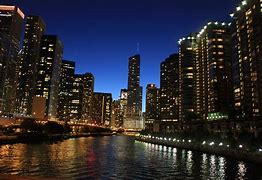 Image result for City High Buildings at Night