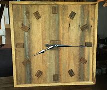 Image result for Rustic Wood Wall Clocks