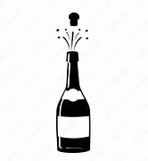 Image result for Champagne Bottle Silhouette