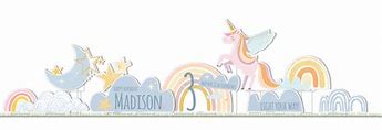 Image result for Rainbow Unicorn Birthday Card
