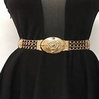 Image result for Gold Three Chain Belt