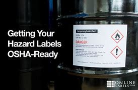Image result for OSHA Labels