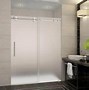 Image result for Frameless Shower Doors with Frosted Glass