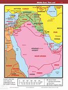Image result for Middle East Map Then and Now