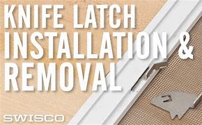Image result for Window Screen Knife Latch