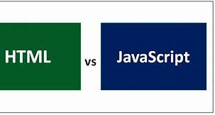 Image result for Difference Between HTML and JavaScript