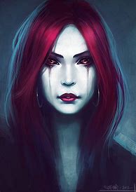 Image result for Female Vampire with Red Hair
