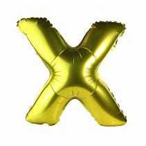 Image result for Large Gold Letter X