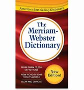 Image result for Merriam Dictionary Book Title Page
