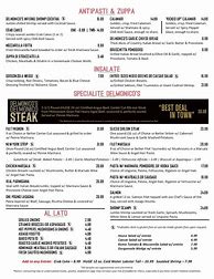 Image result for Delmonico Steakhouse Whikey List